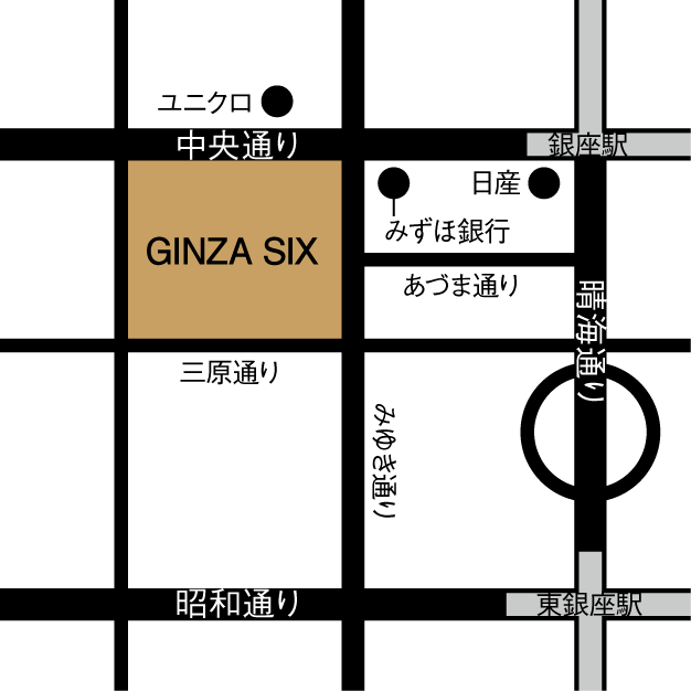 GINZA SIXX