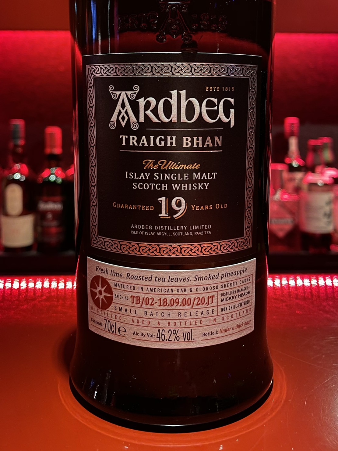アードベッグ トリーバン19年 バッチ4 - ウイスキー